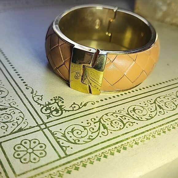 Woven Joan Rivers Bangle Hinged Bracelet - Picture 5 of 7